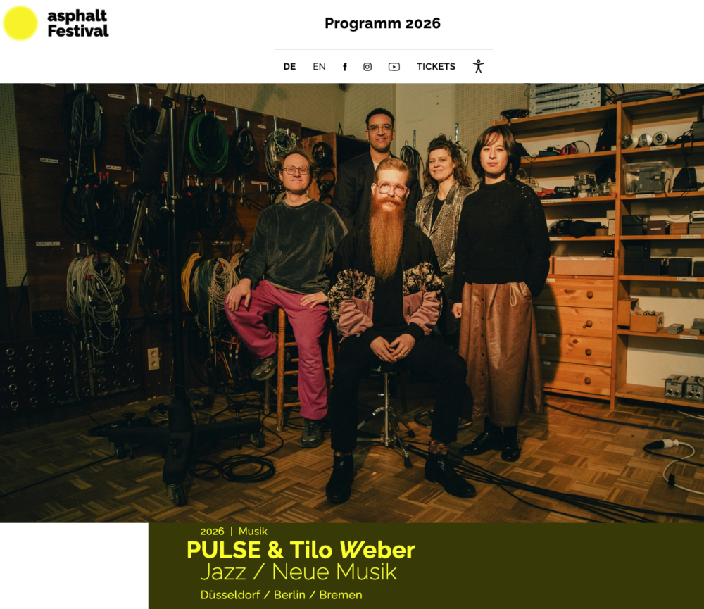 Asphalt Festival PULSE Tilo Weber 2026